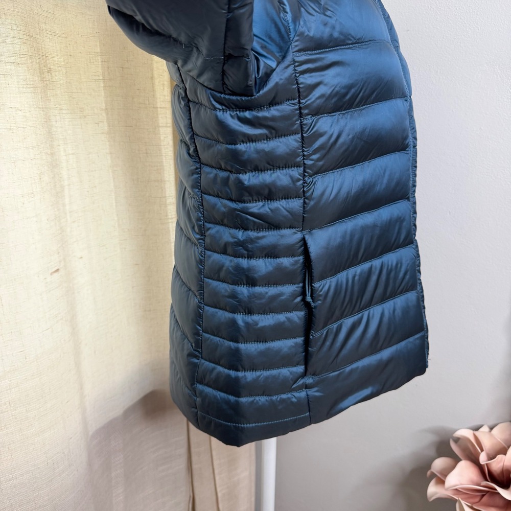 The North Face Aconcagua II 550 Down Puffer Jacket Teal Blue Women's Medium - Picture 4 of 10